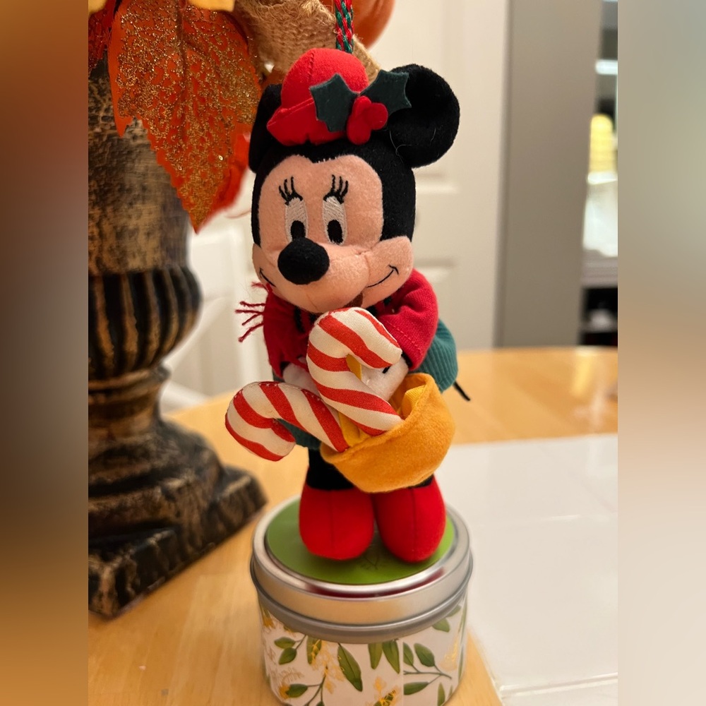 Disney Minnie Mouse Festive Plush Ornament